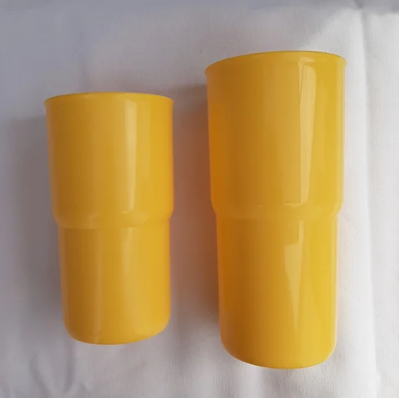 Tupperware Double Tumbler Set 12oz and 18oz Cups  12 Tumblers Total  NWOT - Picture 11 of 16